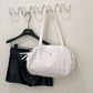 Women's Large Capacity Oval Nylon Commuter Female Shoulder Bags