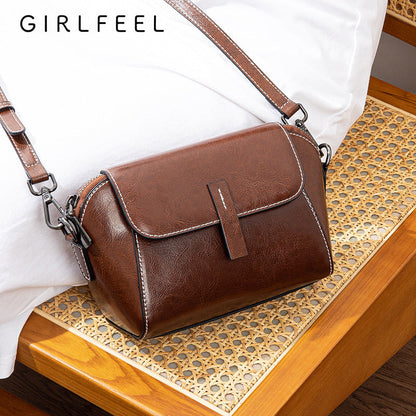 Fashion Genuine Leather Mobile Light Luxury Crossbody Bags