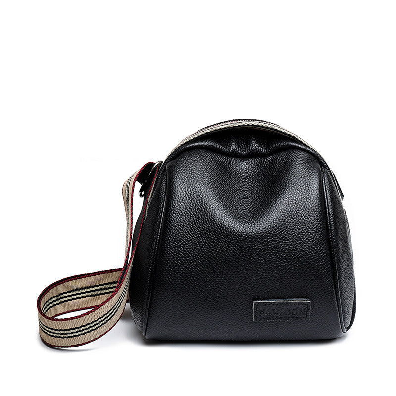 Cowhide Simple Fashion Large Capacity Solid Bags