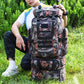 Women's & Men's & Large Capacity Hiking Expandable Camping Backpacks