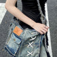 The Old Cowboy Niche Design Raw Crossbody Bags