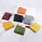 Women's Fashion Short Zip Cowhide Korean Style Ladies Wallets
