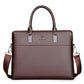 Men's Classy Slouchy Glamorous Horizontal Leather Men's Briefcases