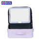 Large Capacity Lavender Purple Inch Light With Mirror Cosmetic Bags