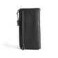Women's & Men's Handmade Retro Long Genuine Leather Cowhide Clutch Bags