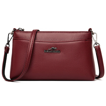 Women's Graceful Mother Soft Leather Fashion Crossbody Bags