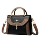 Women's Beautiful Classy Woven Contrast Color Shoulder Bags
