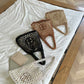 Women's Mori Style Cotton Hand Solid Color Handbags