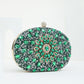 Women's Holding Dinner Full Rhinestone Diamond Sunflower Evening Bags