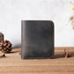 Women's & Men's & Leather Crazy Horse Handmade Retro Card Holder