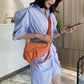 Women's Creative Vintage Weave Saddle Fashion Shoulder Bags