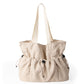 Women's Simple Large Capacity Design Pleated Commuter Bags