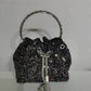 Women's Heron Live Streaming On Tassel Rhinestone Shoulder Bags