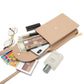 Women's Po Touch Screen Korean Printed Flip Vertical Zipper Phone Bags