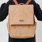 Summer Washed Kraft Paper Large Capacity Bags