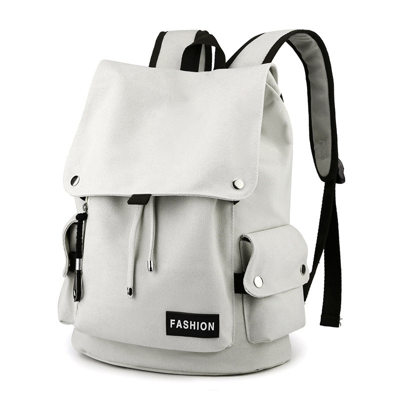 Men's Vintage Canvas Computer Large Capacity Simple Backpacks