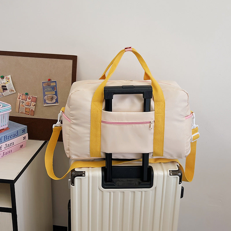 Capacity Female Dopamine Portable Dry Wet Travel Bags