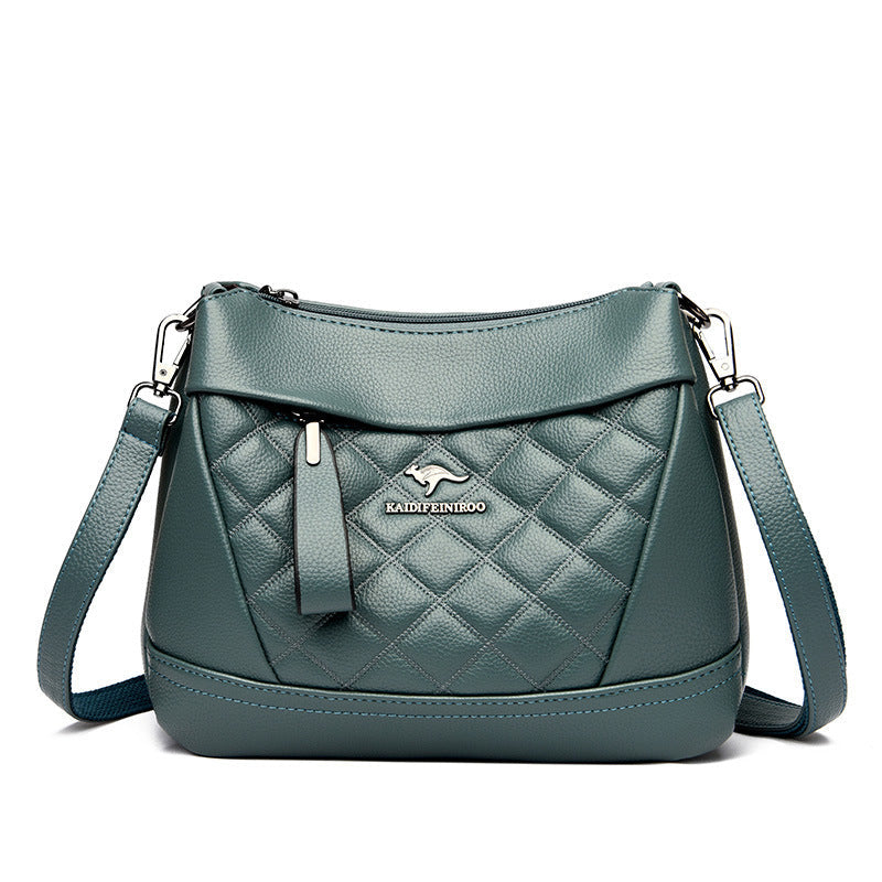 Women's Attractive Female Lady Embroidery Line Shoulder Bags