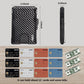 Men's Leather Carbon Fiber Clamp Swiping Advanced Men's Wallets