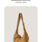 Capacity Nylon Cloth Texture Solid Color Shoulder Bags
