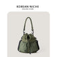 Cloth Pleated Female Leisure Commute Large Shoulder Bags