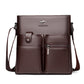 Men's Leather Hanging Large Capacity Commuter Bags