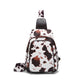 Women's Retro Printed Western One Bohemian Sling Waist Packs
