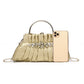Vintage High-grade Diamond Western Style Wrinkled Handbags