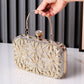 Women's Flower Rhinestone Dress Garment Hand-held Wedding Evening Bags