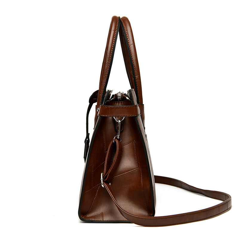 Women's Comfortable Stitching Large Capacity Commuter Tote Bags