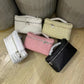 Milk Plain White Rice Box With Strap Handbags