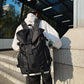 Women's & Men's & Solid Color Korean Versatile Junior High Large Backpacks