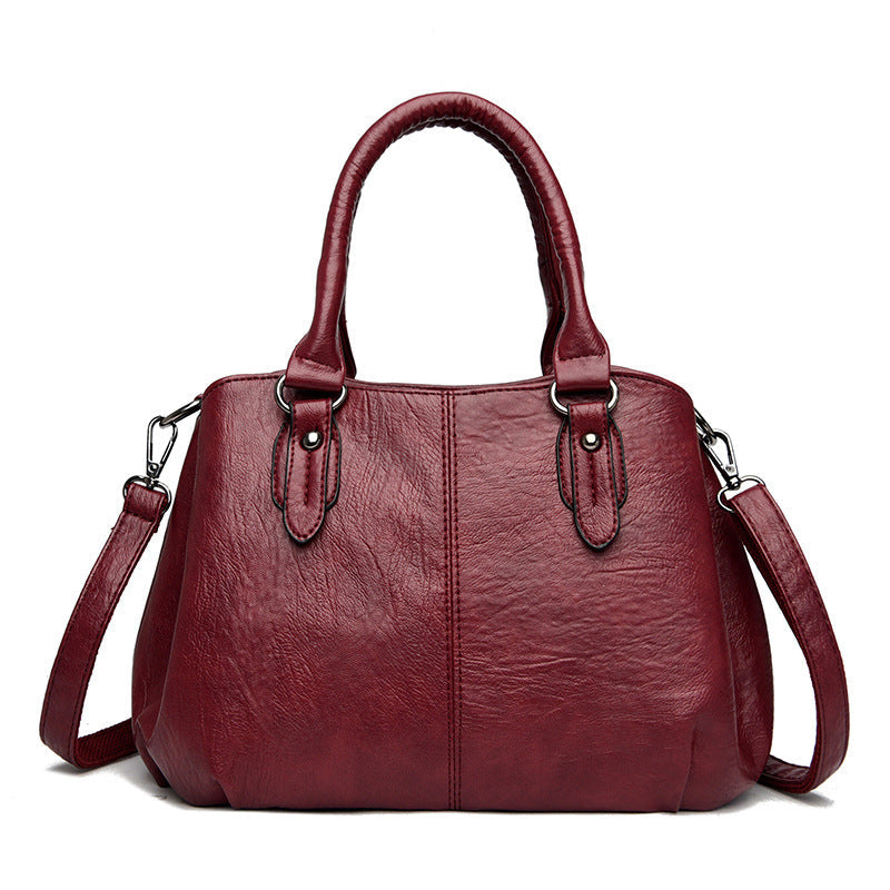 Women's Graceful Multilayer Fashion Large Capacity Handbags