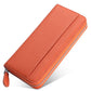 Women's & Men's & Genuine Leather Credit Long Clutch Purses