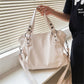 Women's Retro Fashionable Simple Korean Style Large Backpacks