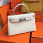 Women's Bubble Green Second Generation Kelly Genuine Shoulder Bags