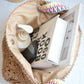 Women's Straw Simple Woven Large Capacity Hollow Shoulder Bags