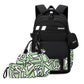 Men's Natural Fish Primary Lightweight Large Capacity Backpacks