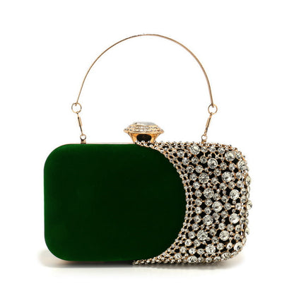 Women's Diamond Dress Banquet Party Clutch Evening Bags