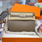 Women's Genuine Leather Retro Kelly High-grade Versatile Shoulder Bags