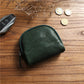 Women's & Men's & Retro Vegetable Tanned Leather Cowhide Large Capacity Ladies Wallets