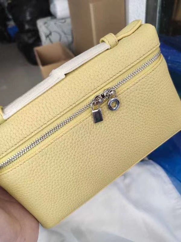 Women's Cowhide Lunch Box Fashion One High Shoulder Bags