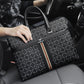 Men's Leather Business Large Capacity Brief Men's Briefcases