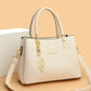 Women's Soft Leather Large Capacity Fashion Mom Handbags