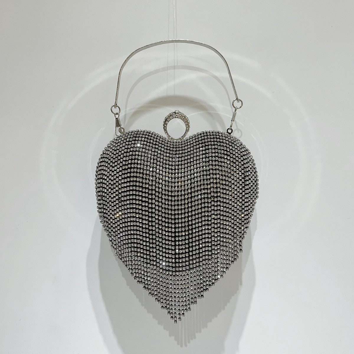 Cool Heart Fashion Diamond Banquet Dress Bags