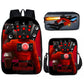 Toilet Primary Secondary Monitor Three-piece Set Elementary School Students' Schoolbags