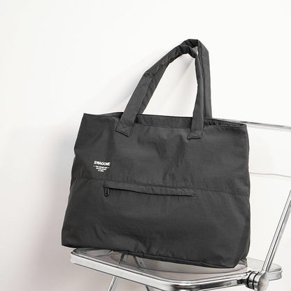 Women's & Men's & Simple Waterproof Lightweight Large Capacity Storage Commuter Men's Shoulder Bags