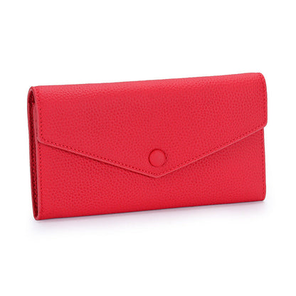 Women's Pure Leather Long Genuine Large Capacity Ladies Wallets
