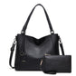 Simple Son Mother Trendy Retro Textured Shoulder Bags