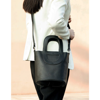 Women's Leather Advanced Texture Pig Nose Vegetable Handbags